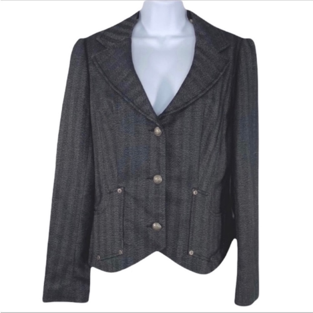 ATELIER striped floral lined jacket 6